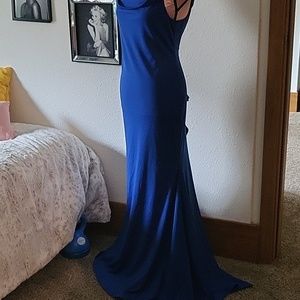 Blue formal dress